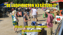 Rural Market in Finland - Eläväinen Kesätori Luopioisissa